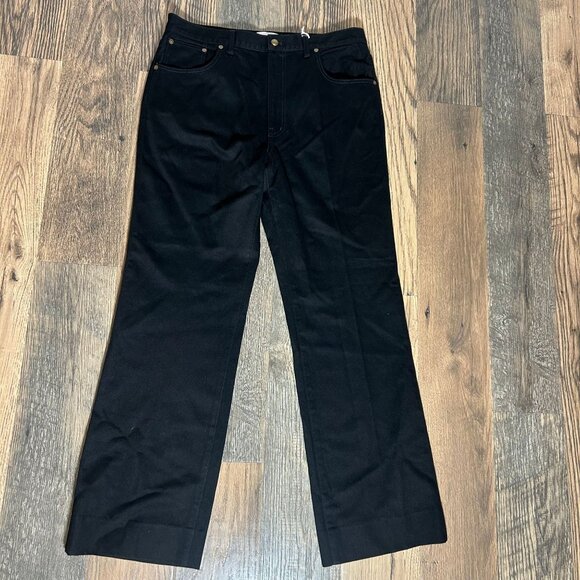 Madewell x Alexa Chung Dream Jean Outridge Wash Black Size 31 NWT NT111 - Picture 2 of 4